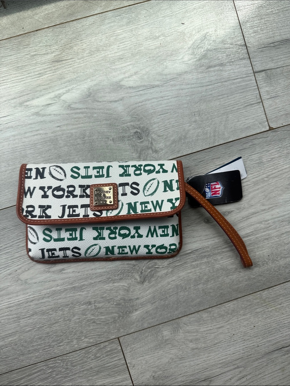 Women's Dooney & Bourke Philadelphia Eagles Doodle Milly Wristlet.